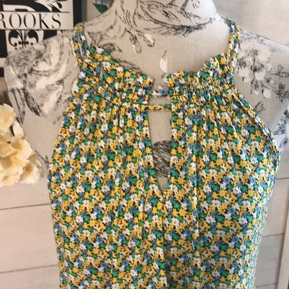 🆕 Loft Colorful Flower Top S - Picture 2 of 6